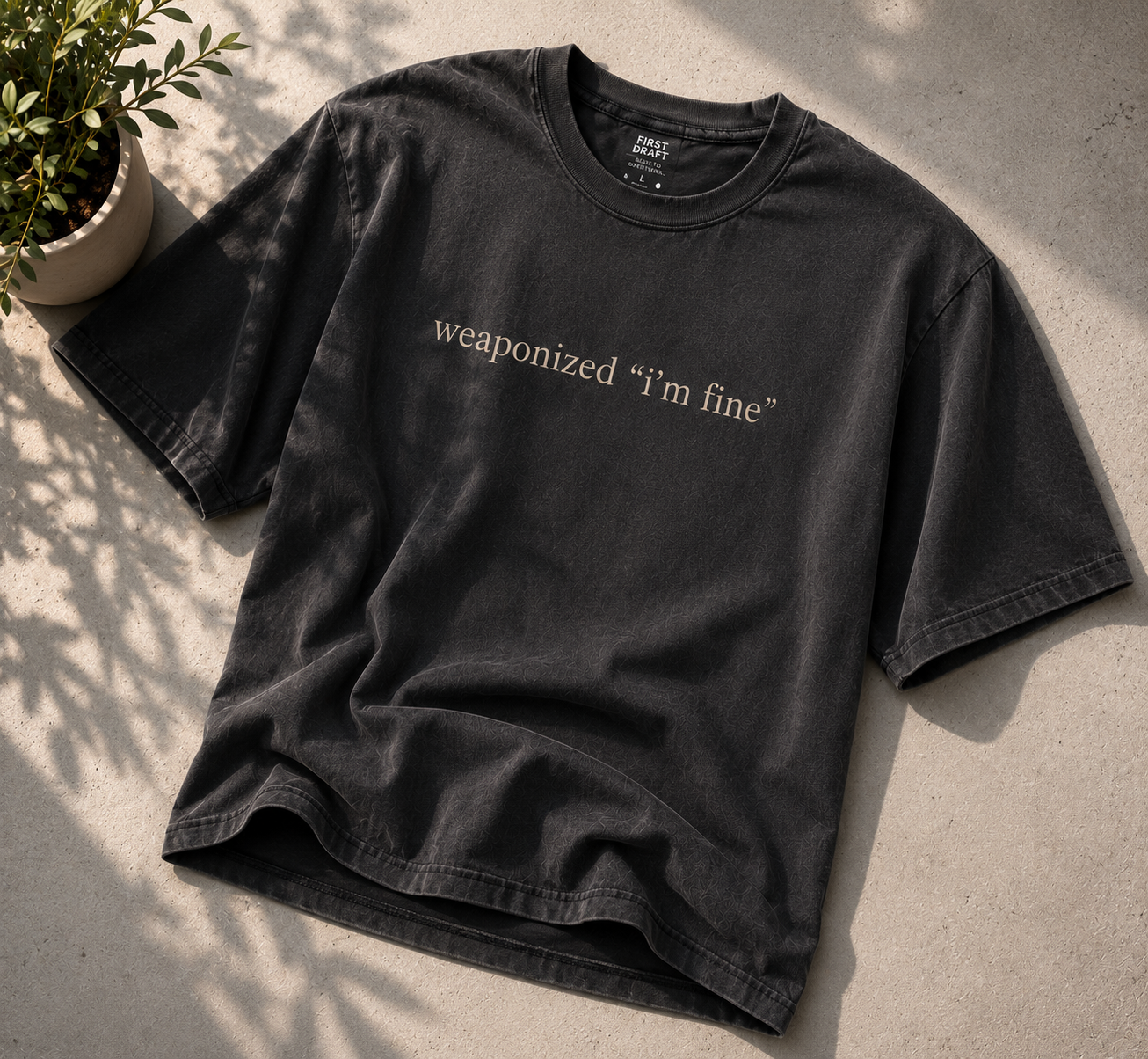Weaponized "i'm fine"